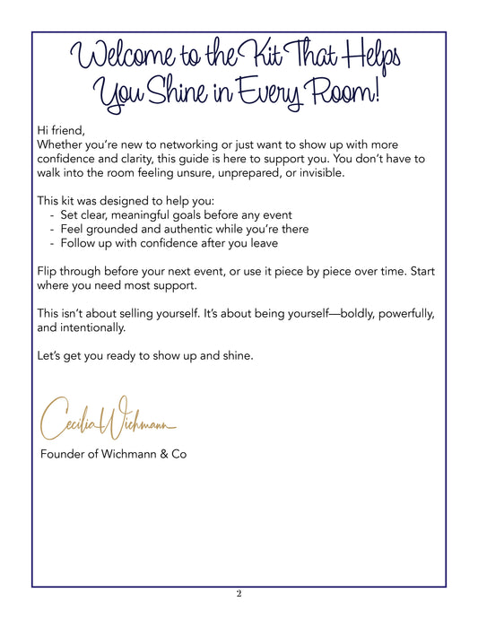 Show Up & Shine