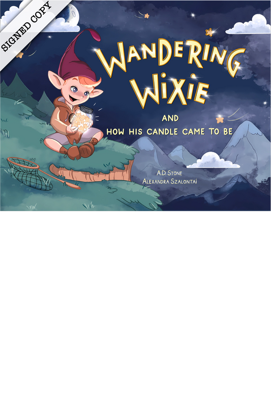 Wandering Wixie And How His Candle Came To Be